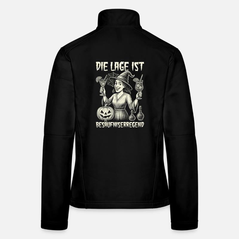 Die Lage ist Besäufniserregend Frauen Softshelljacke