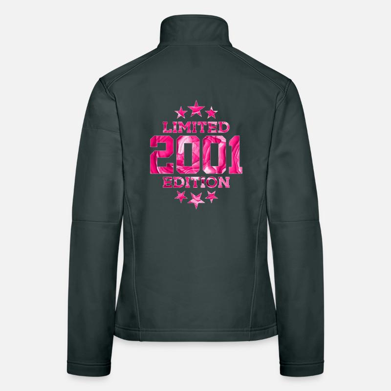 LIMITED EDITION 2001 25. GEBURTSTAG Frauen Softshelljacke