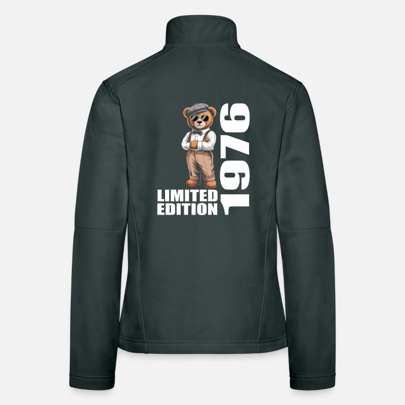 1976 Édition Limitée Ours Anniversaire 1976 Veste en tissu softshell Femme