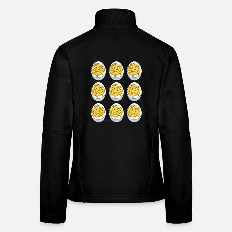 stuffed eggs Women's Softshell Jacket