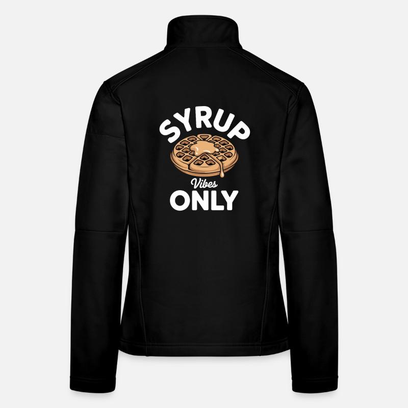 Waffle Dough Baking Gift for Foodies Women's Softshell Jacket