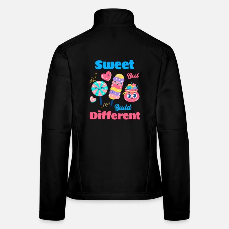 Ollipop amour doux et drôle Veste en tissu softshell Femme