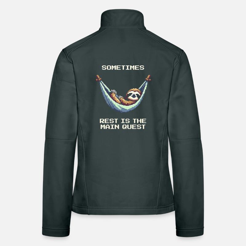 Sometimes Resting Is the Main Quest | Balance Women's Softshell Jacket