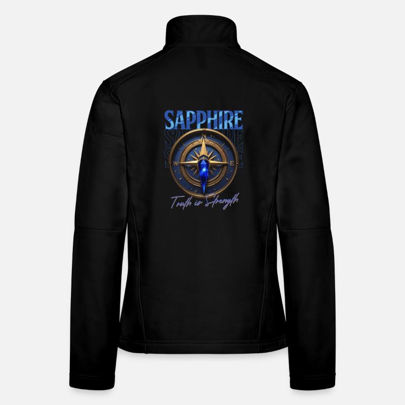 Birthstone September Sapphire Women's Softshell Jacket