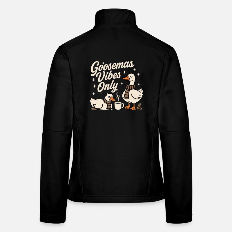 Goosemas Vibes Nur Weihnachtsgans Frauen Softshelljacke