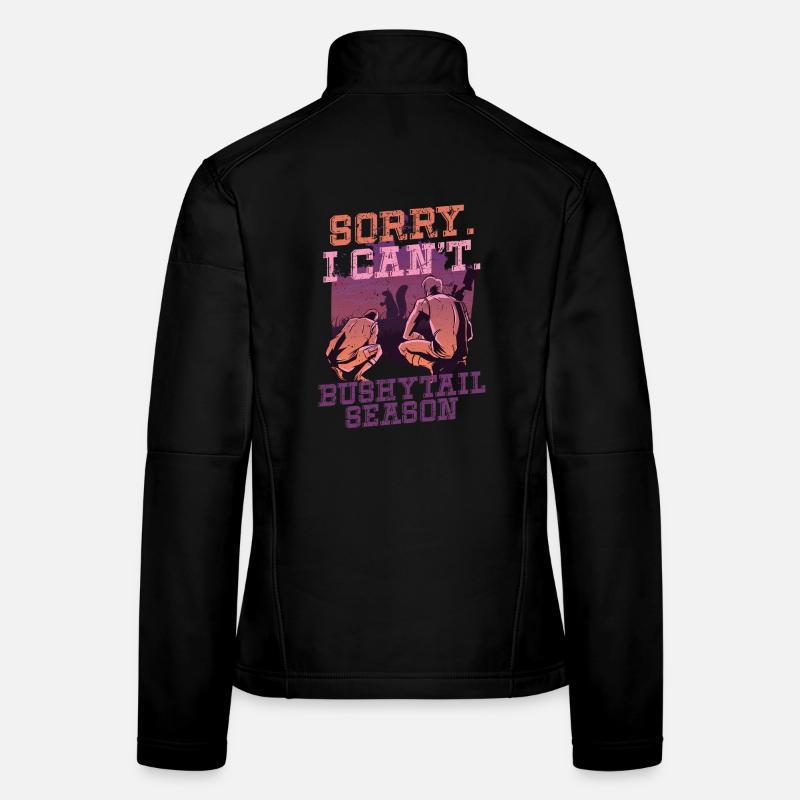 Eichhörnchenjäger Baumratte Bushy Tail Season Frauen Softshelljacke