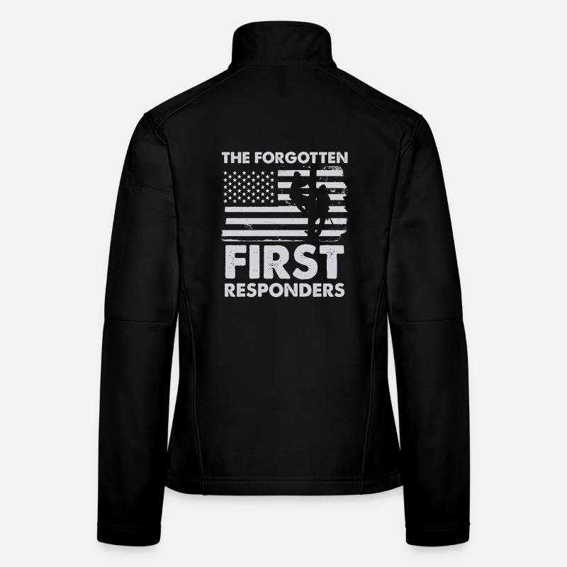 Vergessene Ersthelfer Flagge Frauen Softshelljacke