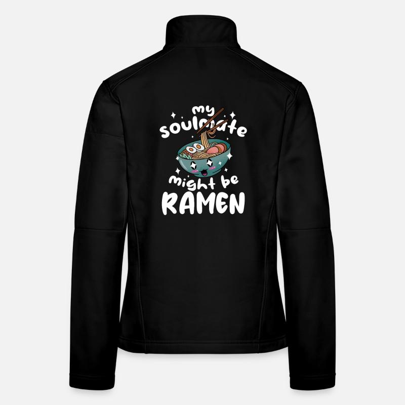 Soul Frames Dessin animé Veste en tissu softshell Femme