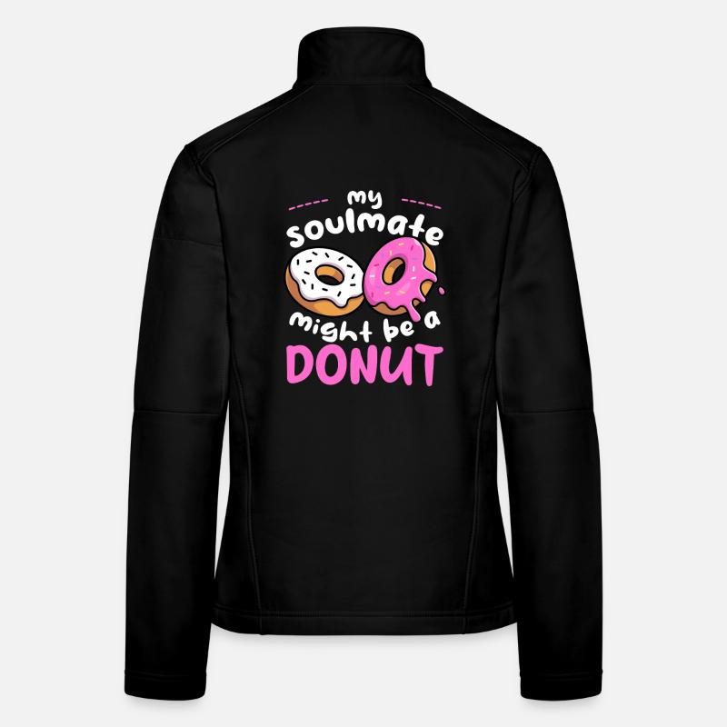 Mon beignet d’âme sœur Veste en tissu softshell Femme