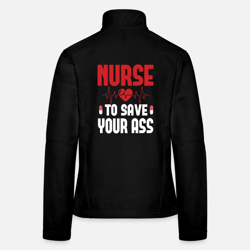 Infirmier Veste en tissu softshell Femme