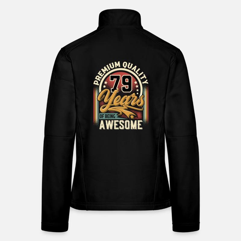 79e anniversaire Veste en tissu softshell Femme