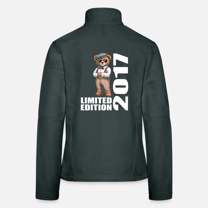 2017 Édition Limitée Ours Anniversaire 2017 Veste en tissu softshell Femme