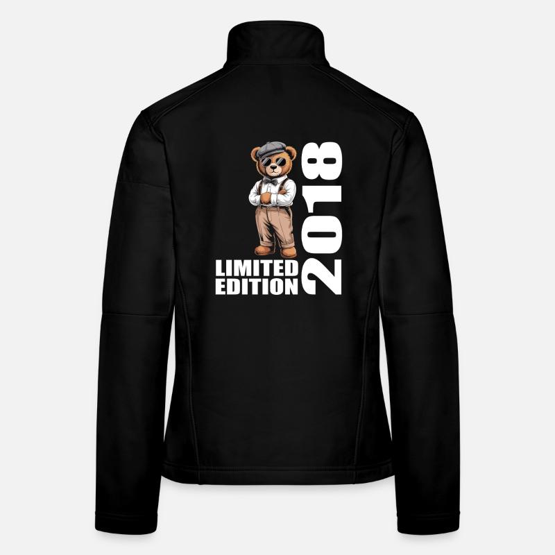 2018 Limited Edition Bär Geburtstag 2018 Frauen Softshelljacke