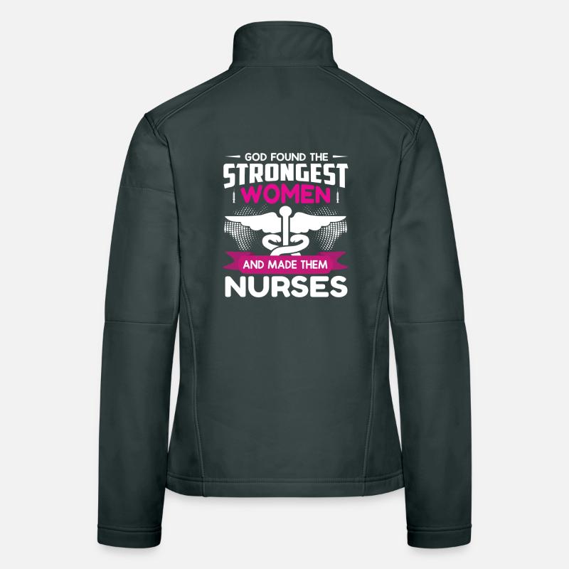Krankenschwester Frauen Softshelljacke