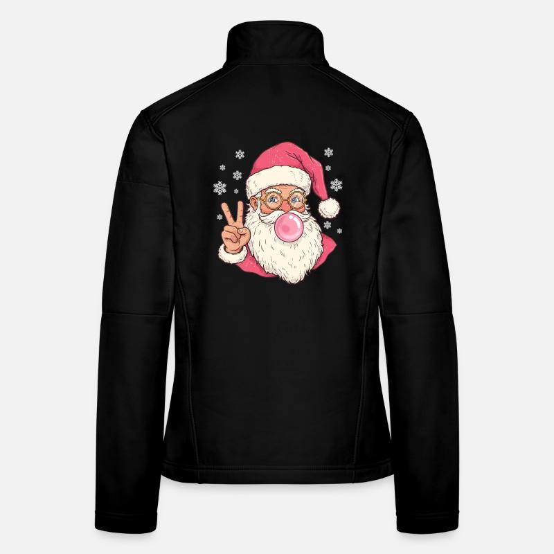 Weihnachtsmann Bubble Gum Frauen Softshelljacke
