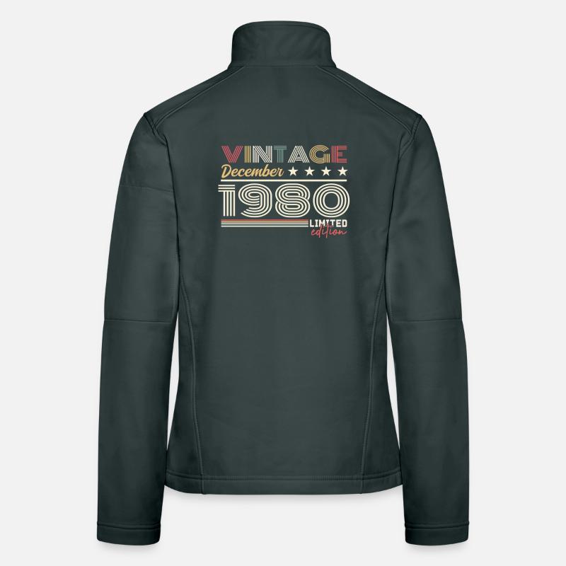 Geschenk vom Dezember 1980 Frauen Softshelljacke