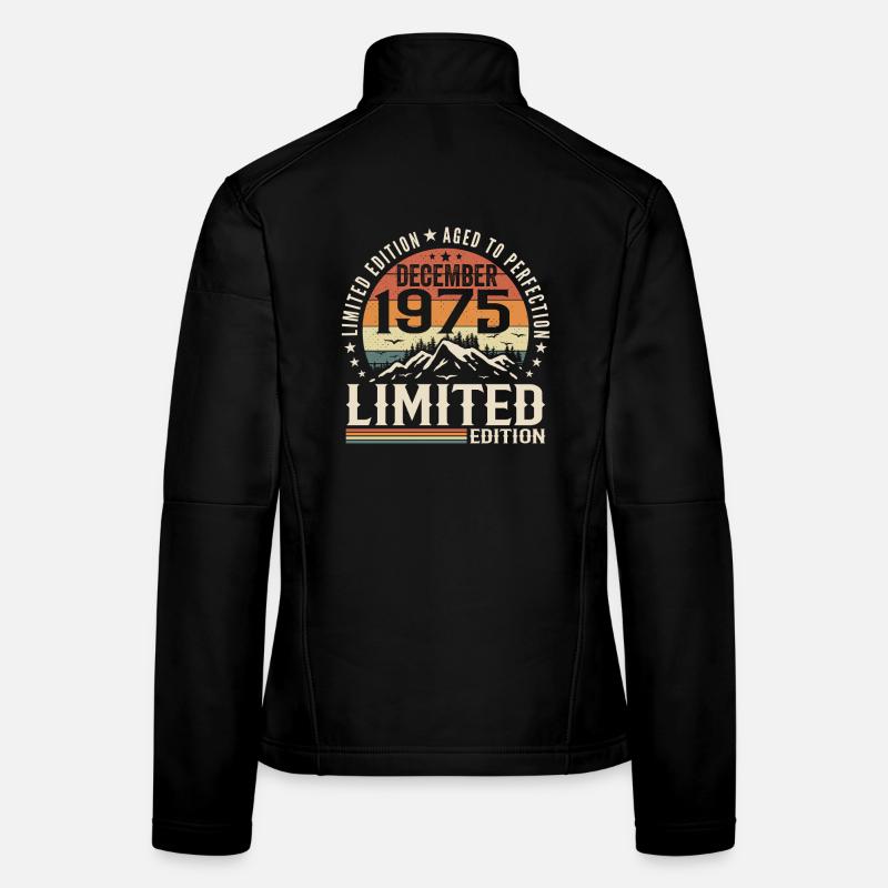 Décembre 1975 Veste en tissu softshell Femme