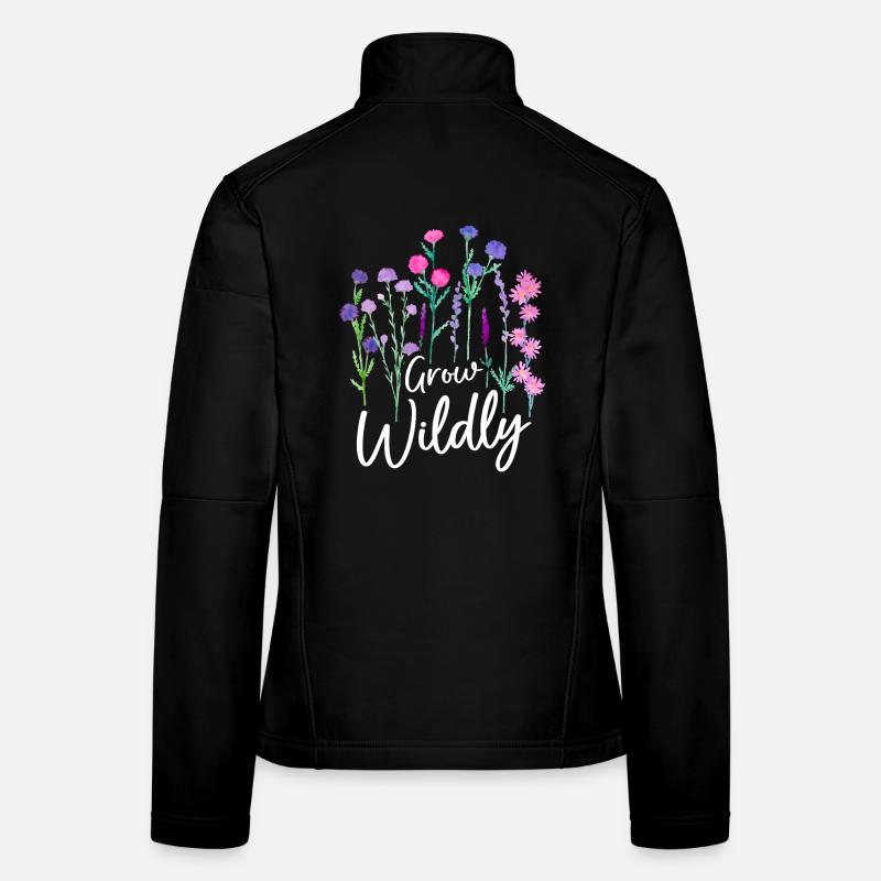Wax Wildflower Design Women's Softshell Jacket