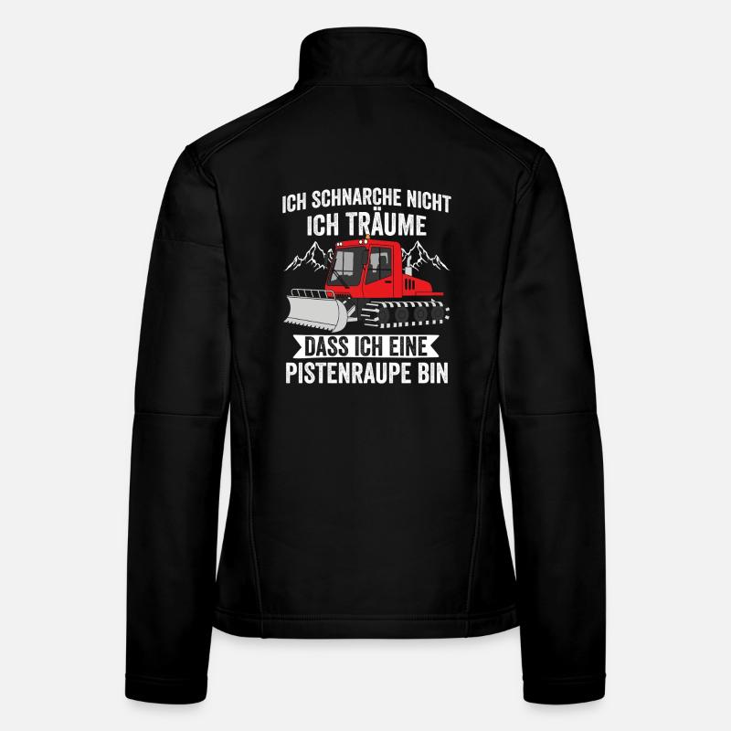 Je ne ronfle pas, je rêve, dameuse Veste en tissu softshell Femme