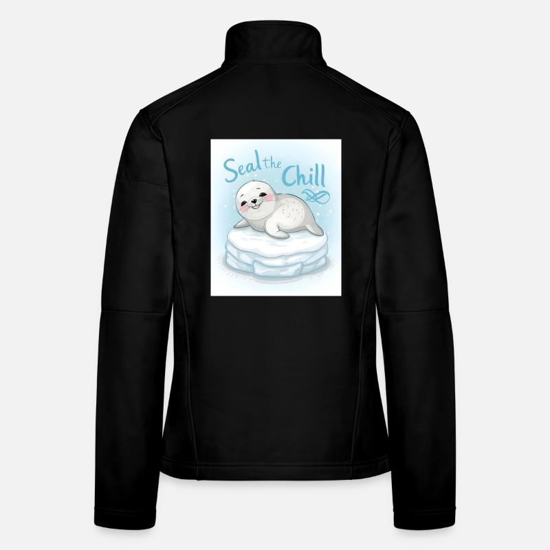 Versiegeln Sie die Kälte - Frauen Softshelljacke - Schwarz
