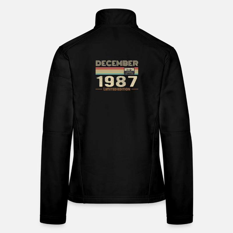 Dezember 1987 Geburtstag Dezember 1987 Dezember Frauen Softshelljacke