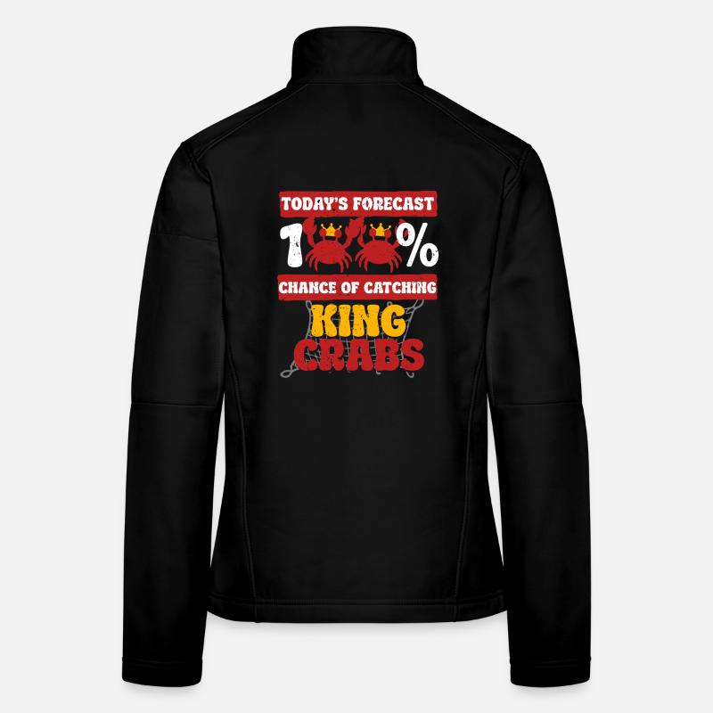 Alaska King Crab Women's Softshell Jacket
