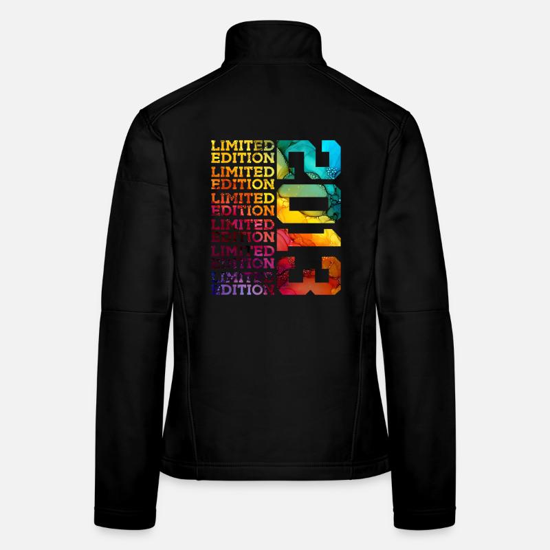 LIMITED EDITION 2013 13 YEARS 13TH BIRTHDAY Women's Softshell Jacket