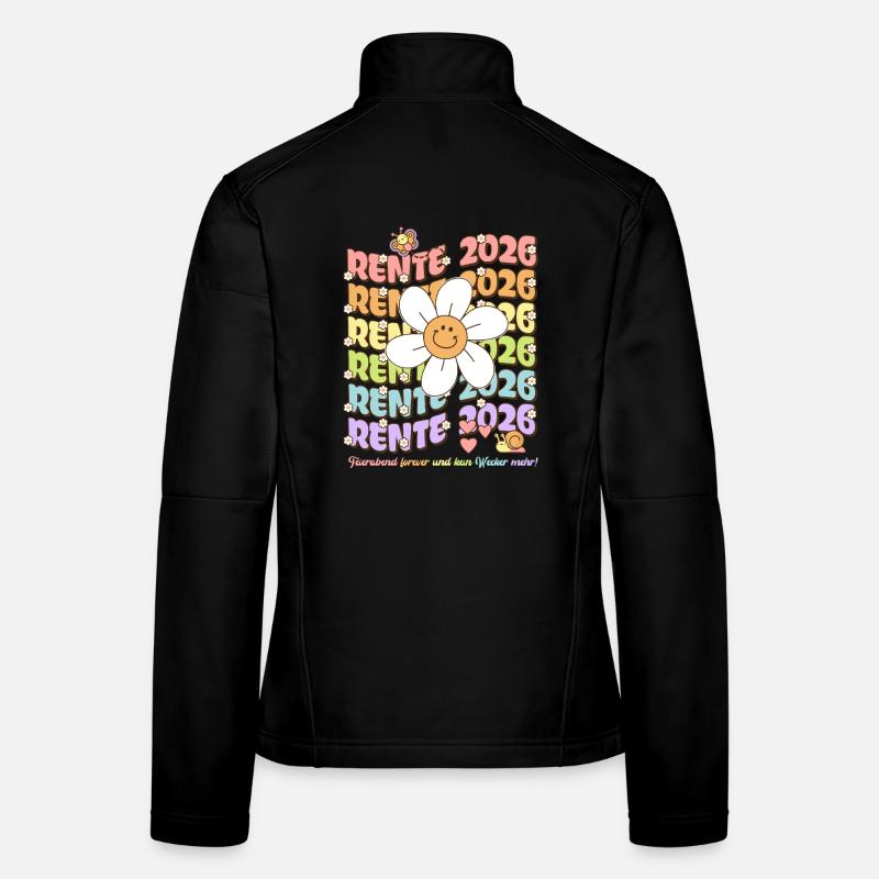 Pension 2026 – Closing time forever & no more alarm clock Women's Softshell Jacket