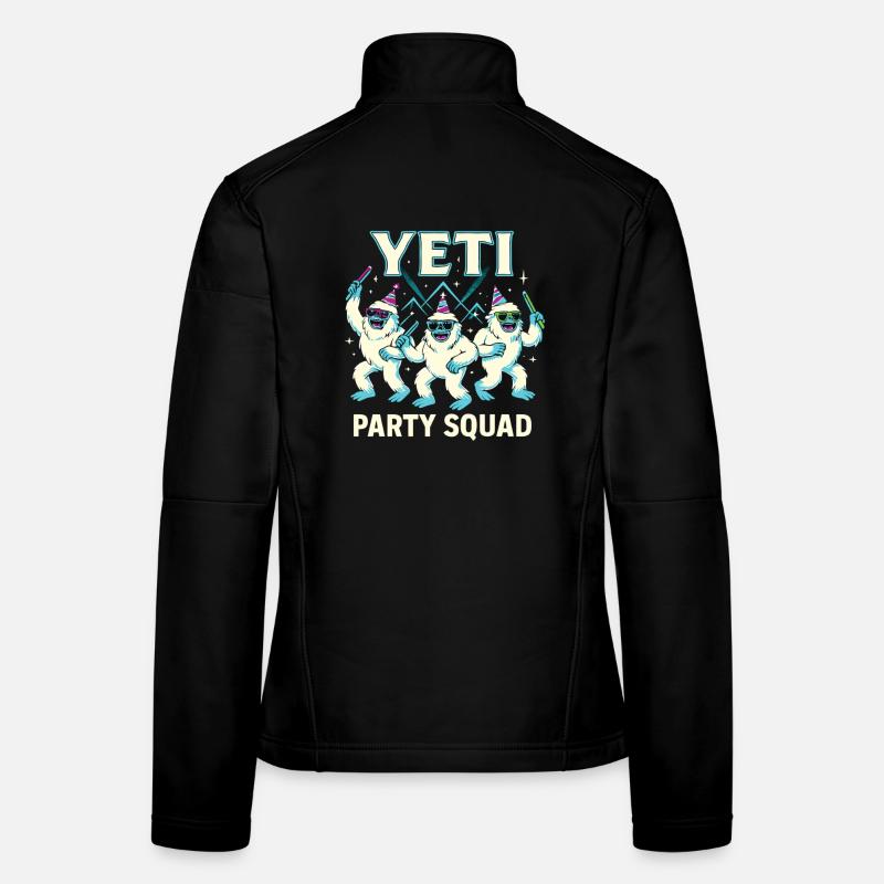 Yeti Party Squad – Hiver et Veste en tissu softshell Femme
