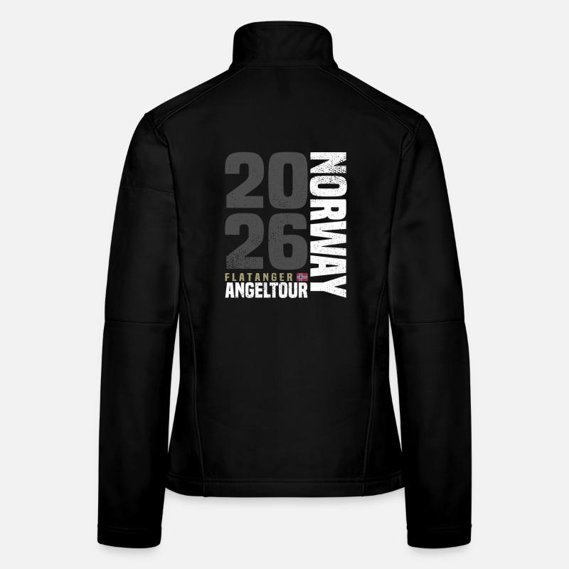 Angeltour Norwegen Flatanger Frauen Softshelljacke