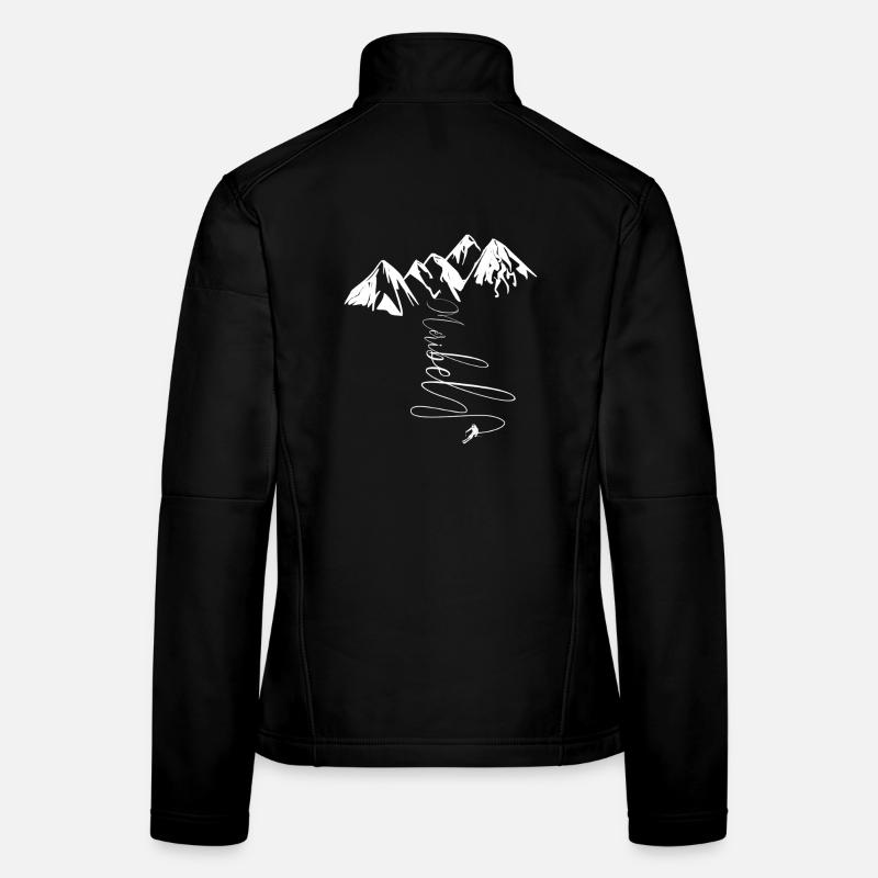 Méribel Ski 3 Vallées Chalets Traditionnels Savoie Veste en tissu softshell Femme