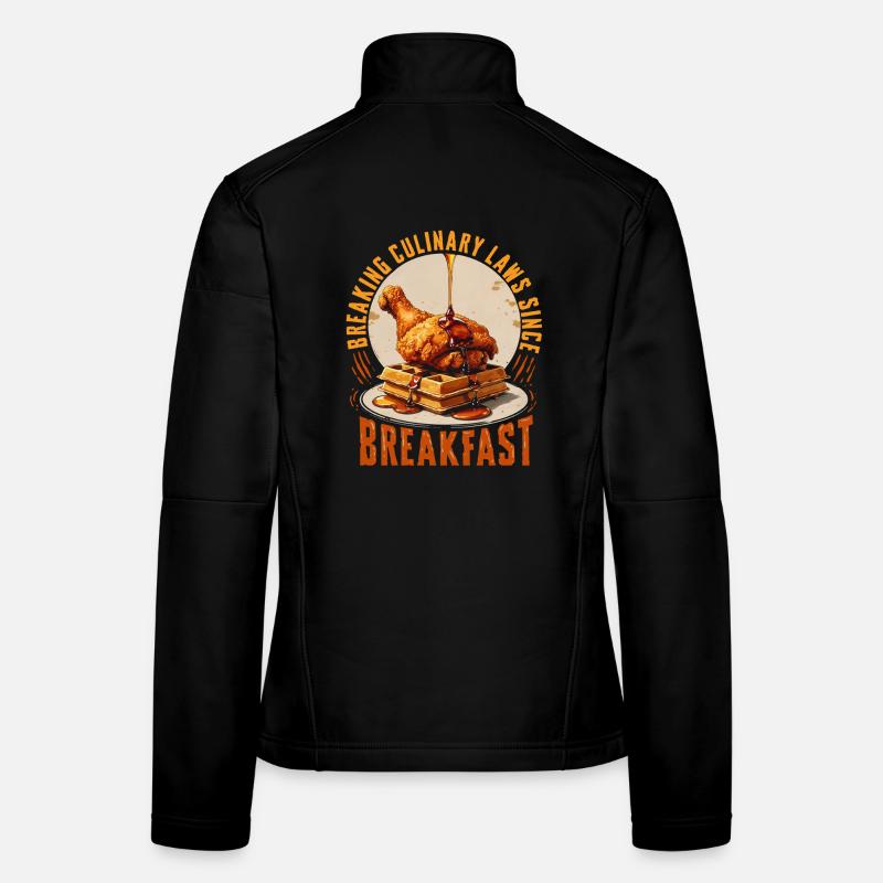 Hähnchen Mit Waffeln Breaking Culinary Laws Frauen Softshelljacke