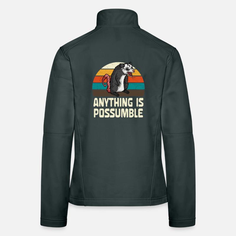 Possum: Anything is possible Women's Softshell Jacket