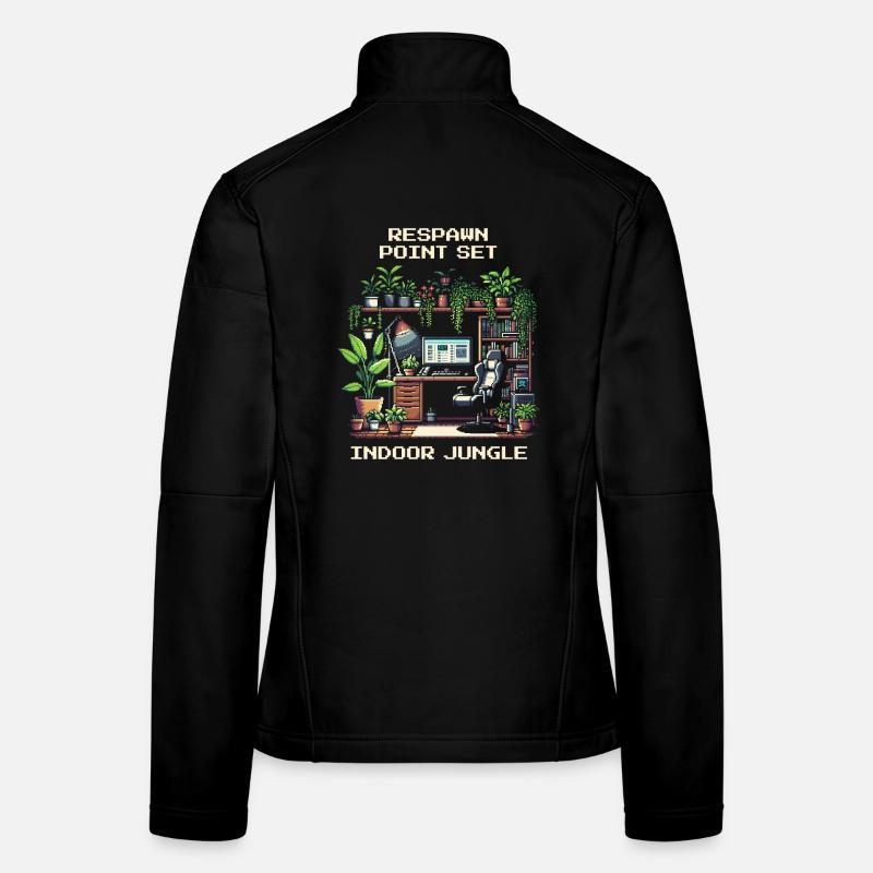 Respawn Point gesetzt | Urban Jungle Setup Frauen Softshelljacke