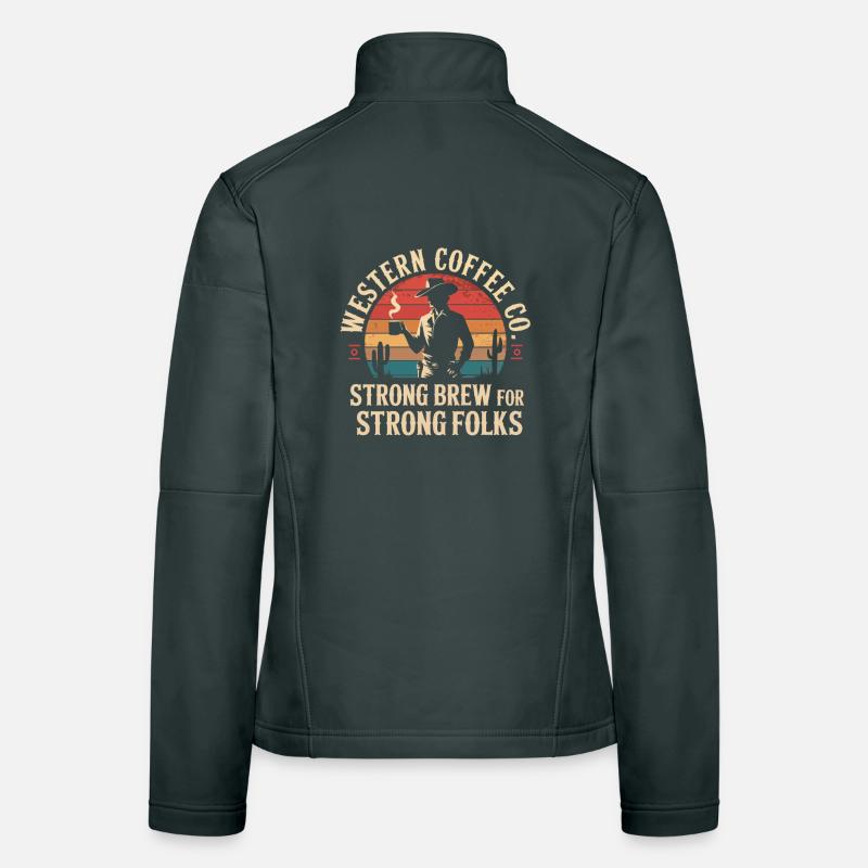 Western Coffee Women's Softshell Jacket