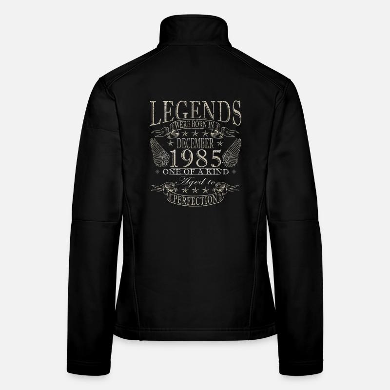 1985 December Birthday Gift Women's Softshell Jacket