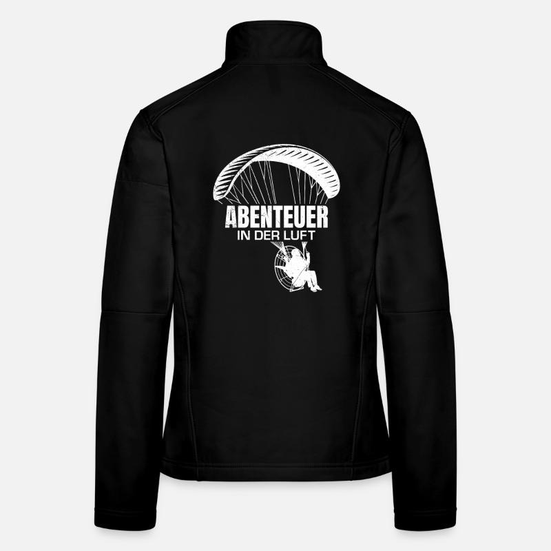 Paramotor ADVENTURE IN THE AIR Fun Women's Softshell Jacket