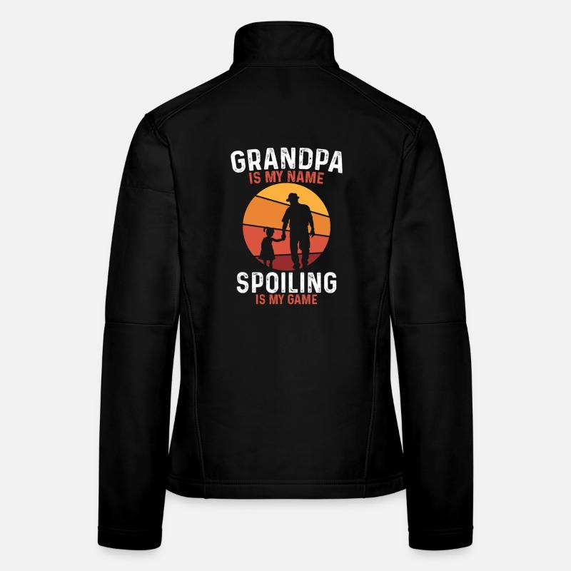 Grandfather spoils me Women's Softshell Jacket