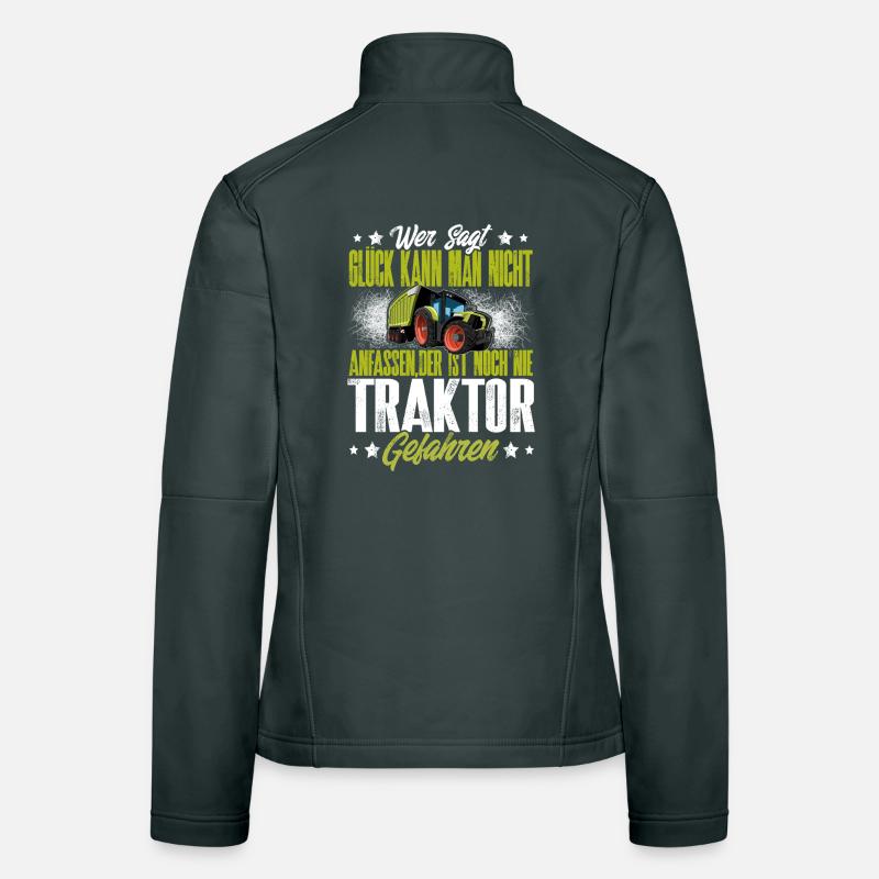 Tractor Farmer Women's Softshell Jacket