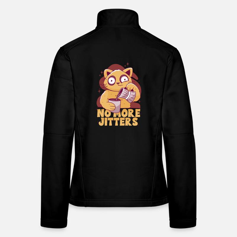 Kaffeeentzug Koffeinfrei Ex-Kaffeetrinker Frauen Softshelljacke