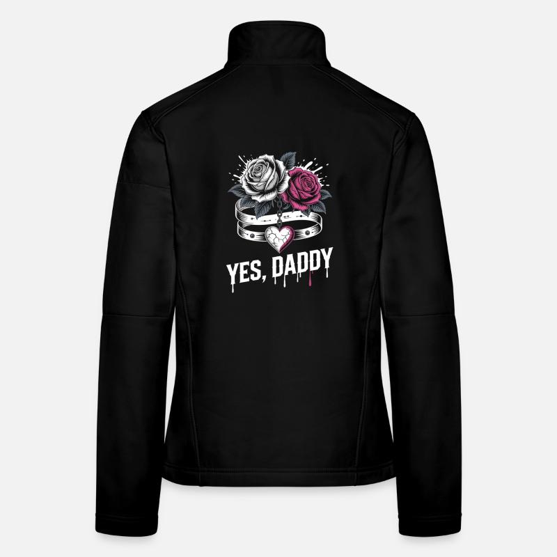 Dark Romance Booktok Yes, Daddy Frauen Softshelljacke