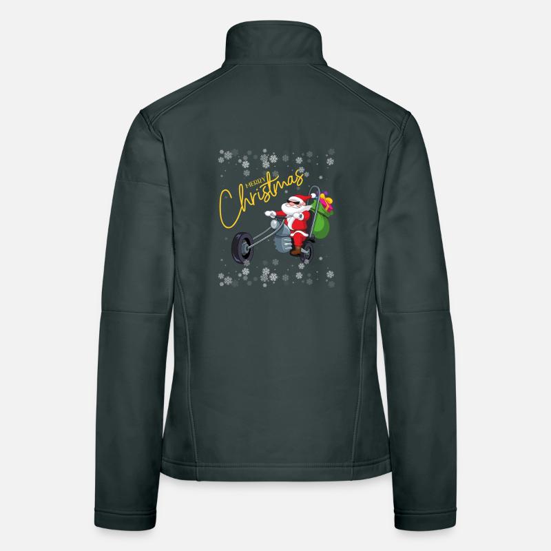 Weihnachtsmann-Pullover-Humor Frohe Weihnachten Frauen Softshelljacke