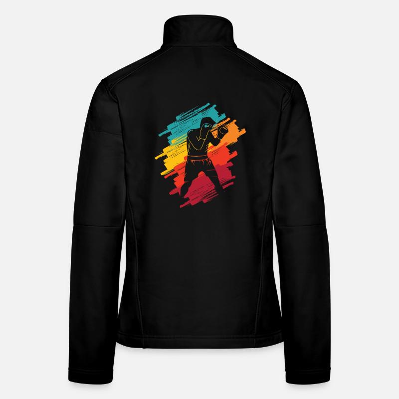 Boxe Arts martiaux Boxe Hommes Garçons Boxeurs Veste en tissu softshell Femme