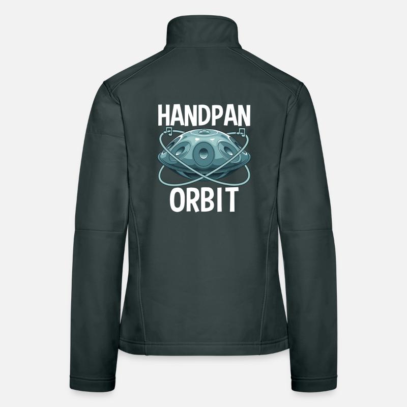 Handpan Orbit Frauen Softshelljacke