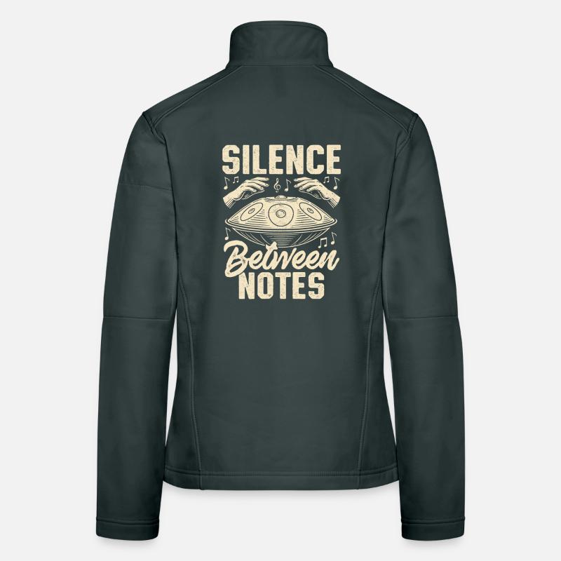 Silence entre les notes Veste en tissu softshell Femme
