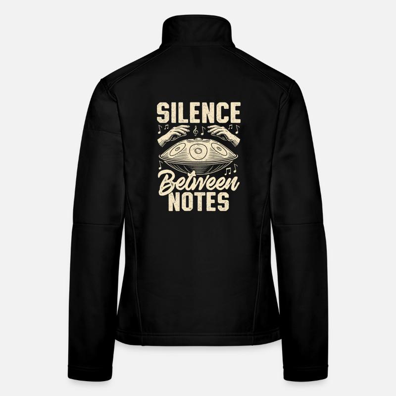 Silence entre les notes Veste en tissu softshell Femme