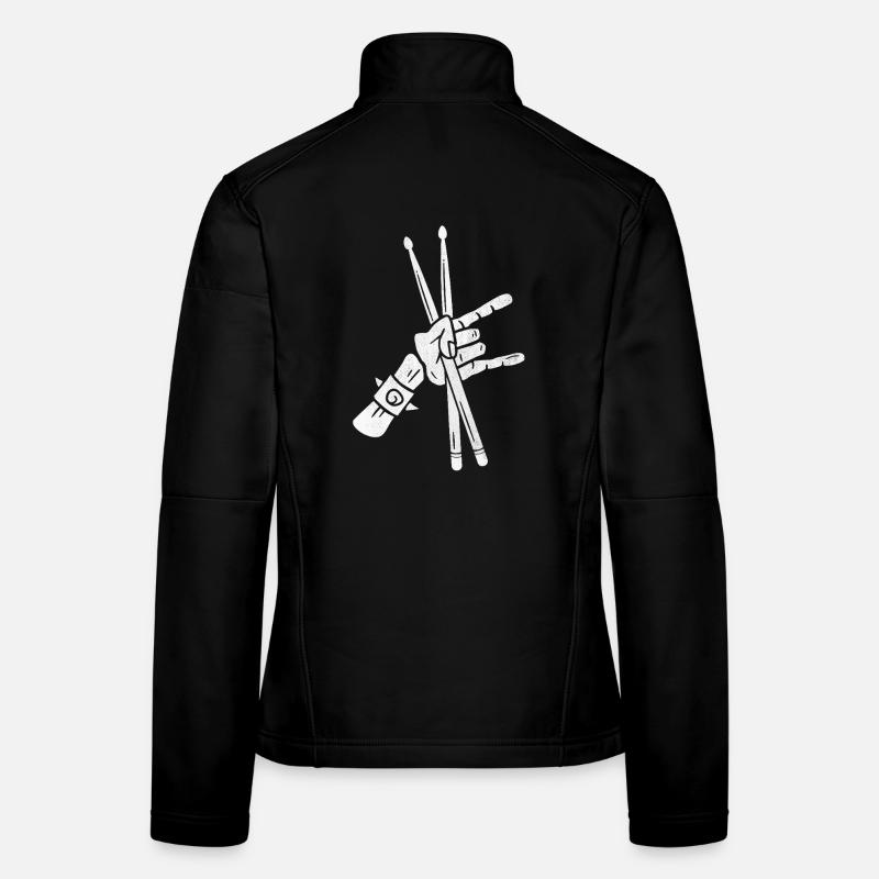 Drums Drummers Men's Boys Drummers Women's Softshell Jacket