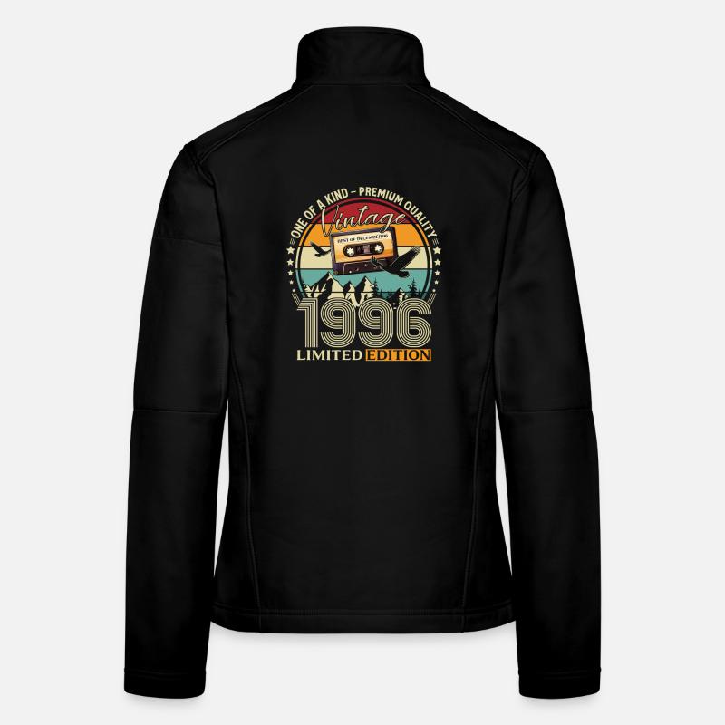 Cassette du 29e anniversaire décembre 1996 Veste en tissu softshell Femme