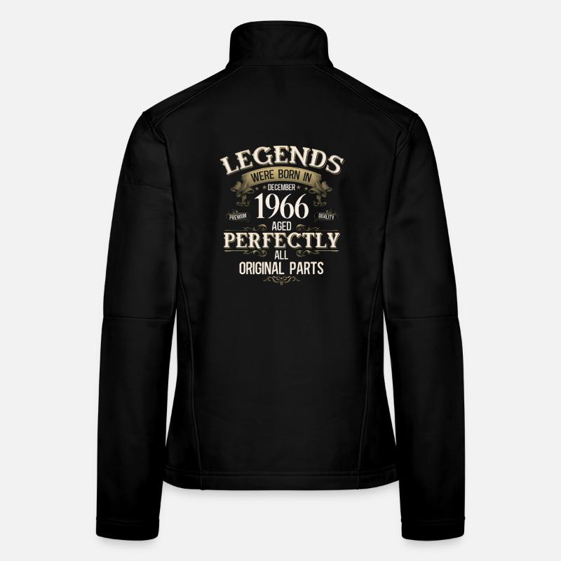 Légende du 59e anniversaire Décembre 1966 Veste en tissu softshell Femme