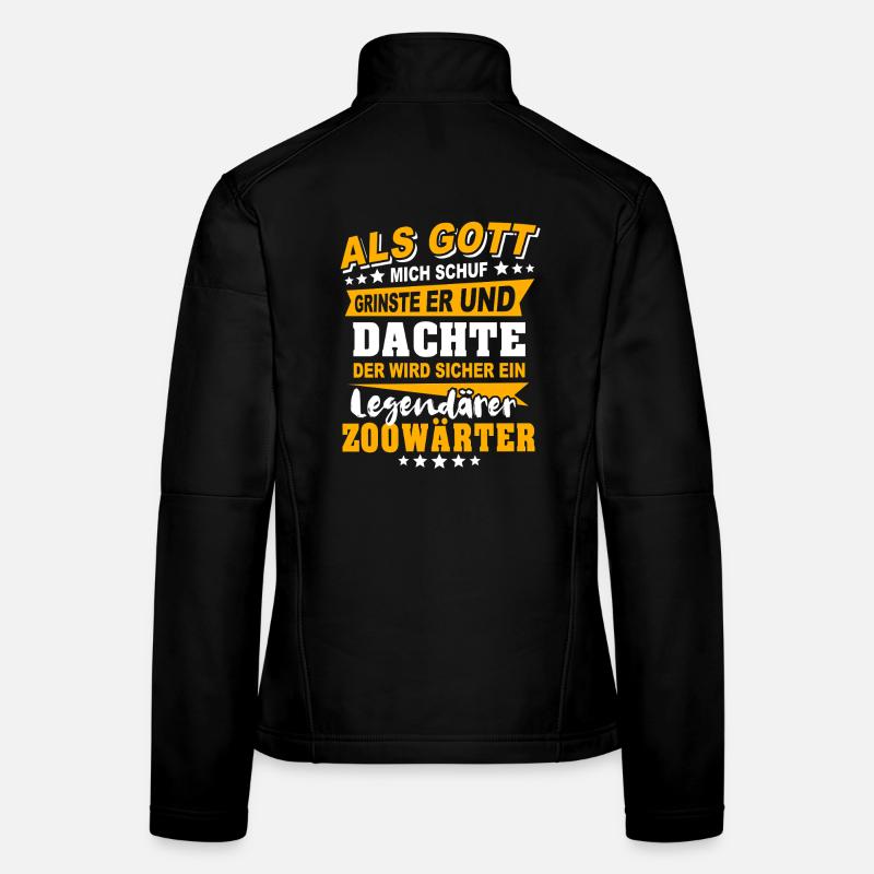 Zookeeper Sayings Women's Softshell Jacket